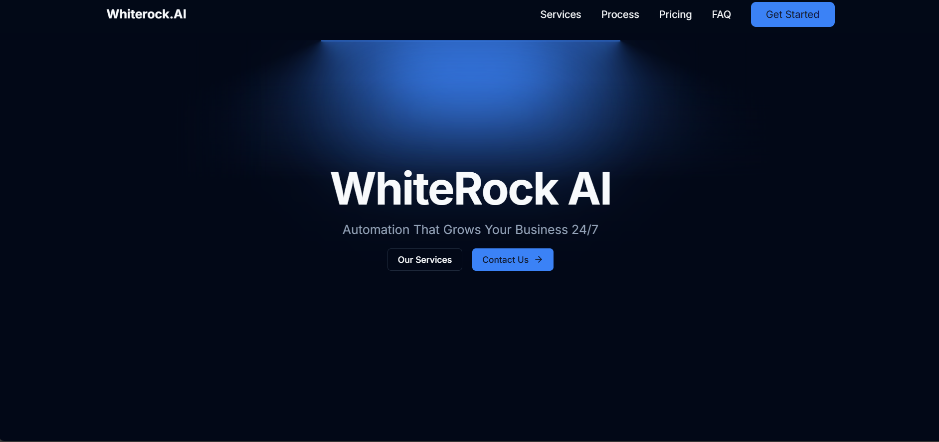 Whiterock.AI Business Automation Platform
